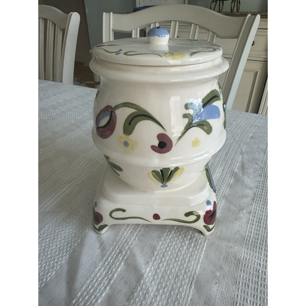 Vintage‎ California Cleminsons Pot Belly Stove Cookie Jar